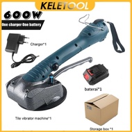 Mesin Pasang Keramik Otomatis Cordless Lantai Getar Keramik Penjahit Perataan Ubin Penggetar Ubin Li