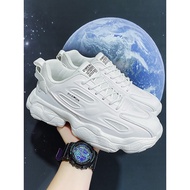 Ou Muzhe Thick-Soled Daddy Shoes - 2023 New Style Mesh Casual Sneakers