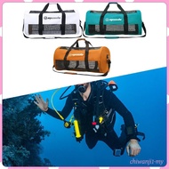 [ChiwanjicdMY] Mesh Diving Duffel Bag Storage 60 L Practical Handbag Diving Duffel Bag for Swimming 
