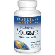 Ubat Herba Planetary Full Effect Andrographis 400mg - Ubat Herba Ayurveda - 60 Tablet MZ1G