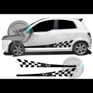 (Ready Stock) S1519# Proton Savvy Car Body Sticker