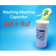 4uf + 9uf Washing Machine Capacitor  kapasitor 4+9uf 4uf+9 4uf+9uf
