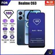 Anti-Scratch Realme C61 C63 Tempered Glass Full Cover