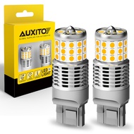 AUXITO 2ชิ้น T20 7440 Canbus ปราศจากข้อผิดพลาดหลอดไฟ Led สัญญาณไฟ S W21W สัญญาณเลี้ยว Led สัญญาณไฟ28