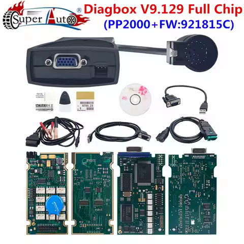 A+++ Diagnostic Tool Lexia3 Diagbox 9.129 Full Chipset Lexia 3 PP2000 OBD2 Diagbox V9.91 Firmware 92