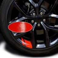 Car Sticker Reflective Car Wheel Rim Vinyl Warning Decals Stickers Wheel Mark Hub Hash T6k6