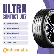NEW TYRE 215/60R17 ULTRA CONTACT UX7 CONTINENTAL (WITH INSTALLATION)