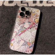 Cartoon Cardcaptor Sakura Phone Cover, Shockproof Full Protective Phone Casing, For iPhone 15Plus 15
