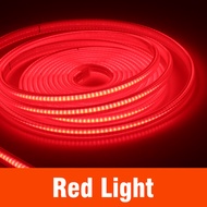 Hunta 220V COB Light Strip Multicolor Neon Waterproof COB Light Strip 5M/10M/20M Cuttable Neon Light