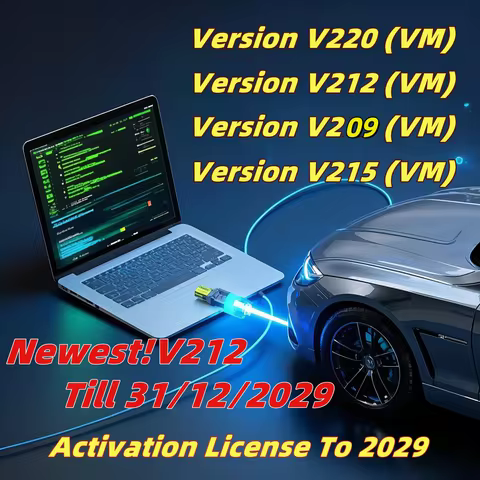 2025 Newest SW V215 V212 V209 V220 For Renault Can Clip Diagnostic Tool Free Gifts +Reprog V191 +Dia