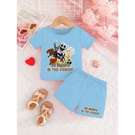 CHILDREN'S SUIT WITH GAME MOTIF CHILDREN'S SUIT 99 FOREST/99 NIGHT BOY CLOTHES SET