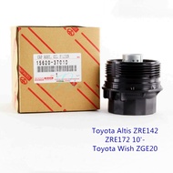 [Original] Toyota Altis ZRE142 ZRE143 ZRE172 Wish ZGE20 ZGE21 Harrier ZSU60 Cap Assy, Oil Filter (15620-37010) Housing