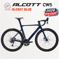 ALCOTT CW5 Carbon T800 2x12 Speed / Hydraulic Disc / Carbon Wheelset 700C / Lightweight 8.6kg Road B
