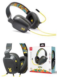 澳洲代購🎧任天堂耳機 Pokemon power A wired stereo headset for Nintendo switch punchy friends