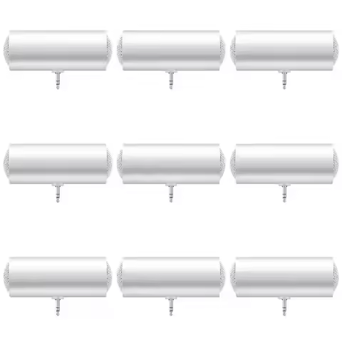 9Pack X(3.5mm Jack Stereo Mini Speaker Portable MP3 Music Player Speaker Amplifier Loudspeaker for M