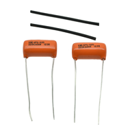 2pcs Guitar Bass Sprague 715P/225P Orange Drop Capacitors 0.1/0.015/0.022/0.047/0.068UF 100v/200v/40