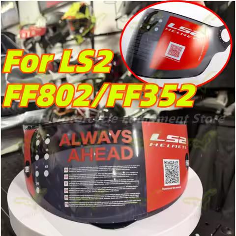 LS2 FF352 FF802 Motorcycle Helmet Lens Sunshade LS2FF352 Summer UV Protection HD Black Tea Casco Mot