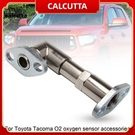 [calcutta] 6Pcs O2 Oxygen Sensor Adapter Spacer Car O2 Oxygen Sensor Accessories Kit for Toyota Tacoma