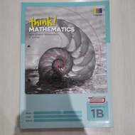 Think Mathematics 8th Edition workbook secondary 1B Student Book biru