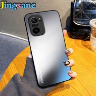 Jingsanc AG Frosted Casing For POCO F3/POCO F3 5G Silicone Matte Case All-Inclusive Shockproof Hard 