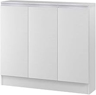 IWATSUKI MIO-8081SWW Storage Shelf with Door to Order Made in 1cm Units Within Width 17.7-47.2 inche