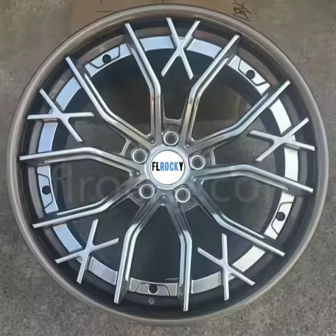Flrocky 18 20 22 24 Inch Carbon Fiber Alloy Rims for 5x114.3 5x120 Racing Car Wheel Rim