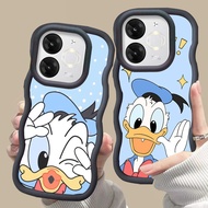 MERAH D-16 Donald Duck Pink red Casing for ITEL S25 Ultra A50 A90 P55 A80 black