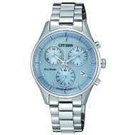 CITIZEN Eco-Drive Chronograph Stainless Steel Ladies Watch FB1440-57L