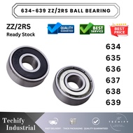 Ball Bearing 634 635 636 637 638 639 ZZ/2RS DEEP GROOVE BALL BEARING SMALL BEARING