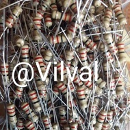 RESISTOR 1 ohm 2.2 ohm 4.7 ohm 5.1 ohm 6.8 ohm 10 ohm 22 ohm 51 ohm 100 oh 1K ohm 10 K ohm 1/2 WATT