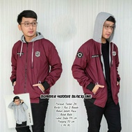 Athar bomber / athar bomber hoodie / bomber hoodie / veil bomber / motorbike jacket / jacket / bombe