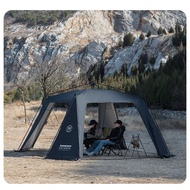 SHINETRIP 05 4x4m Automatic Dome Tent – 150D Silver Coated Oxford Fabric, Sun and Rain Protection, F