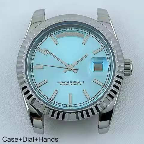 Miyota8285 Case Watch Case Men's Automatic Watch 39mm Stainless Steel Sapphire Glass Fit Miyota 8285