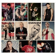 Plankton Eminem Eminem Eminem Retro Kraft Paper Poster Lord Mu Rapist Rap Dormitory Stickers