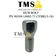 Hub Bolt Forklift Bolts 90109-14002-71 Toyota 7FBR15-18