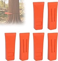 6'' Felling Wedges Set for Chainsaw - ABS Plastic Wood Splitting Tree Cutting Wedge, Logging Supplie