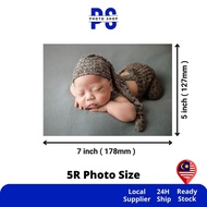 5R 6R 8R 8RW A4 Photo Print+Cold Lamination（Fujifilm Photo Paper）*Minimum Order 3pcs*