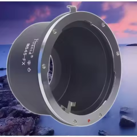 m645-FX adapter ring for Mamiya 645 m645 lens to Fujifilm fuji X X-E3/XH1/X-M1/XA2/XA7/XT1 xt2 xt10 