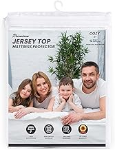 Full Size Waterproof Mattress Protector with Jersey Top | Pets & Babies Mattress Sheet Cover | 6"-12