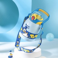 botol air budak perempuan botol air kanak kanak botol air budak lelaki Children Cartoon Straw Thermo