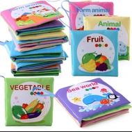 Baby Soft Cloth Book, Busy Book - Early Educational 0-3 Years Old