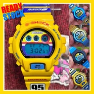 G-SHOCK DW6900 SPOON SPORTS 95 Y56 EK9 FD2 CRAZY COLOUR STRAP PL9 SB9 CC6 RCS4 SN4 Jam Tangan Digita