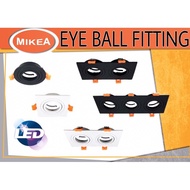 Eyeball Fitting Black/White Casing For {Special Offer}