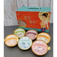 Mom’s Favorita 6 Flavor Dessert Set (2 w/ Bird’s Nest) – 185gx6 – Wellness / Set Hadiah 6 Rasa (2 Sa