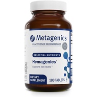 Metagenics Hemagenics - Iron Supplement - Non-Constipating - Vitamin B12, B6 & Folate - Supports For