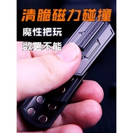 Pulse EDC Fidget Coin Flipper Teknologi Tinggi Semua Logam Fidget Spinner Penghilang Tekanan Magneti