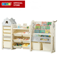 DENO ชั้นวางของเล่นเด็ก ตู้เก็บของ ชั้นเก็บของเด็ก อเนกประสงค์ พร้อมจัดส่ง