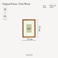 SKILLED กรอบรูปไม้จริง ไม้สัก | Original Frame