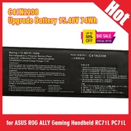 New C41N2208 Upgrade Battery 15.48V 74Wh for ASUS ROG ALLY Gaming Handheld RC71L PC71L