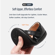 Girls' Black Mary Jane Shoes - Classic Style Princess Dress Shoes for School & Performance